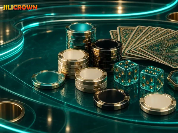 Teen Patti gameplay screen on JILICROWN